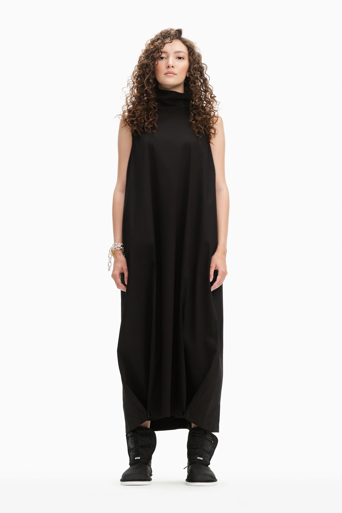Siyah  Elbise 10182