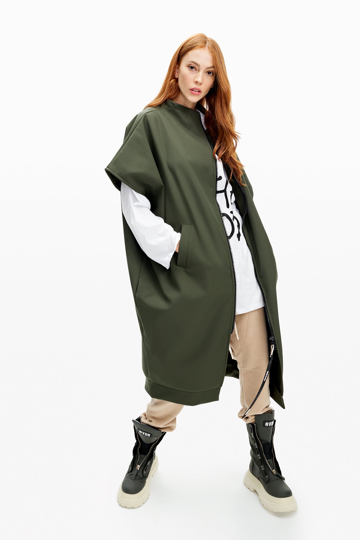 Koyu Yesil  Ceket 10240