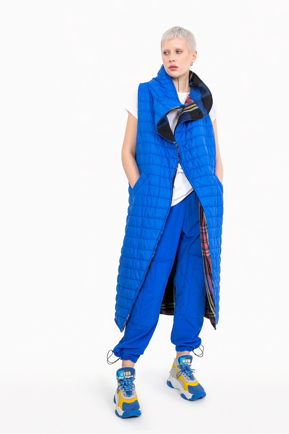 Siyah Saks Mavisi  Yelek 10268