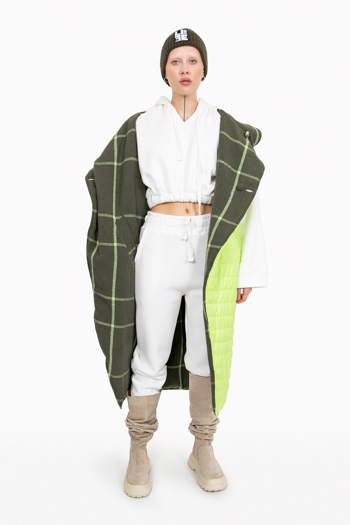Haki Asit Yesil  Yelek 10268