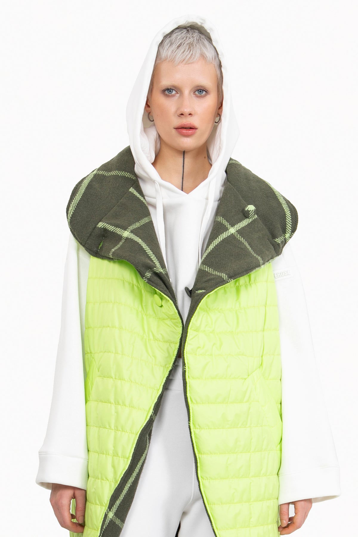Haki Asit Yesil  Yelek 10268