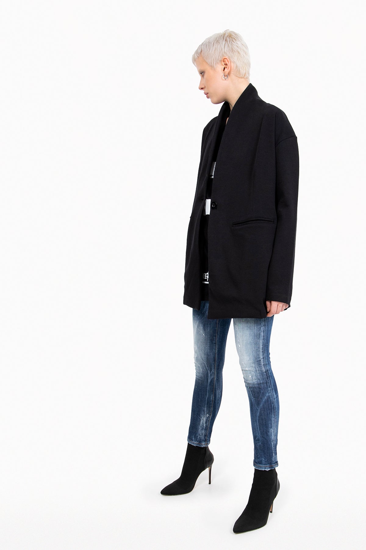 Siyah  Blazer 10311