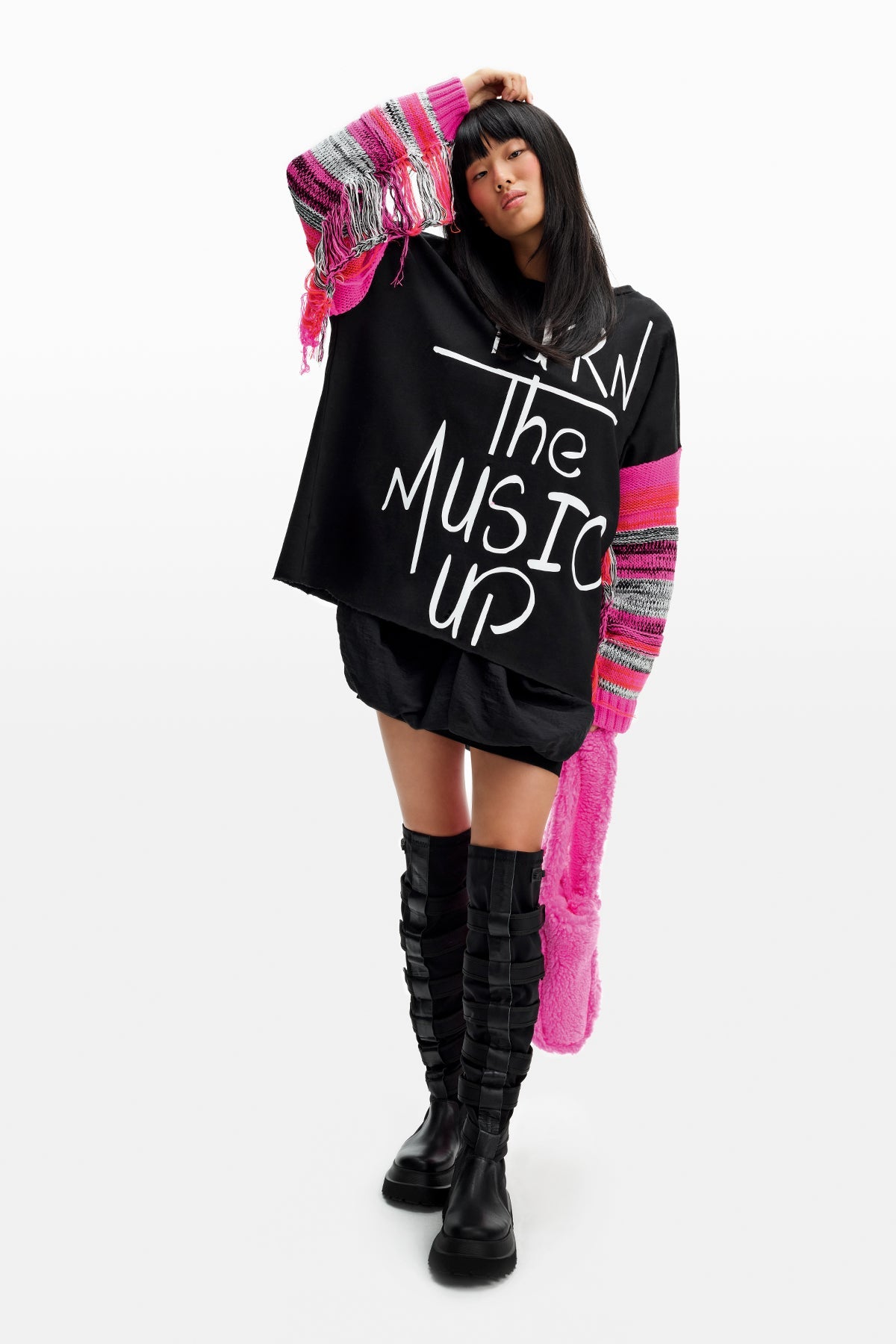 Siyah  Sweatshirt 10323