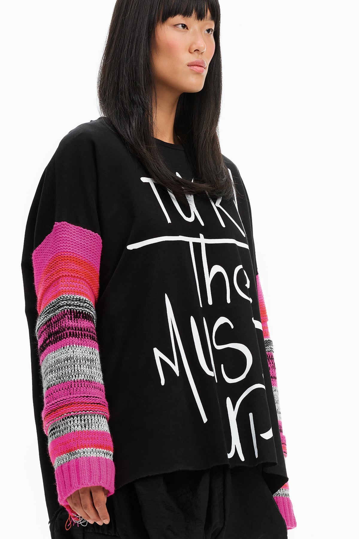 Siyah  Sweatshirt 10323