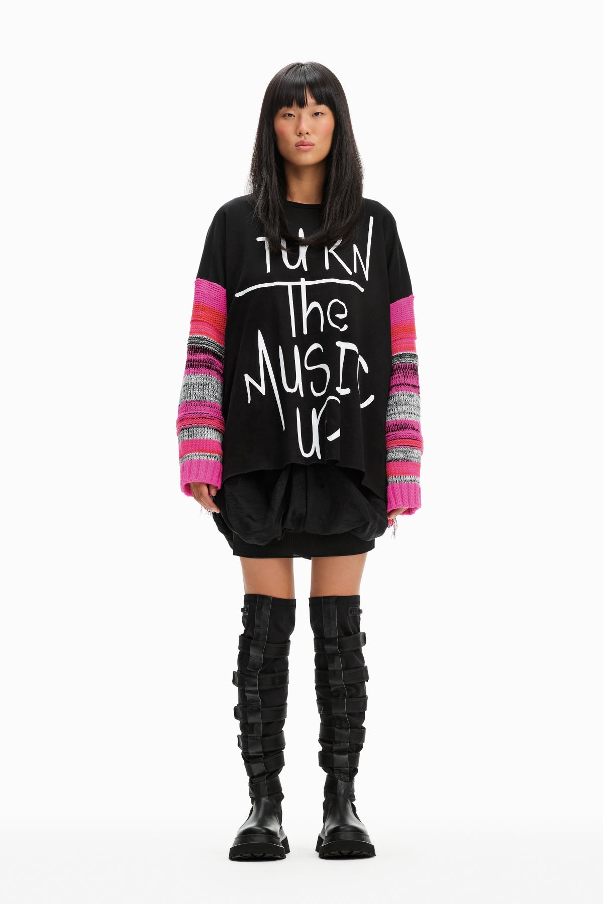 Siyah  Sweatshirt 10323