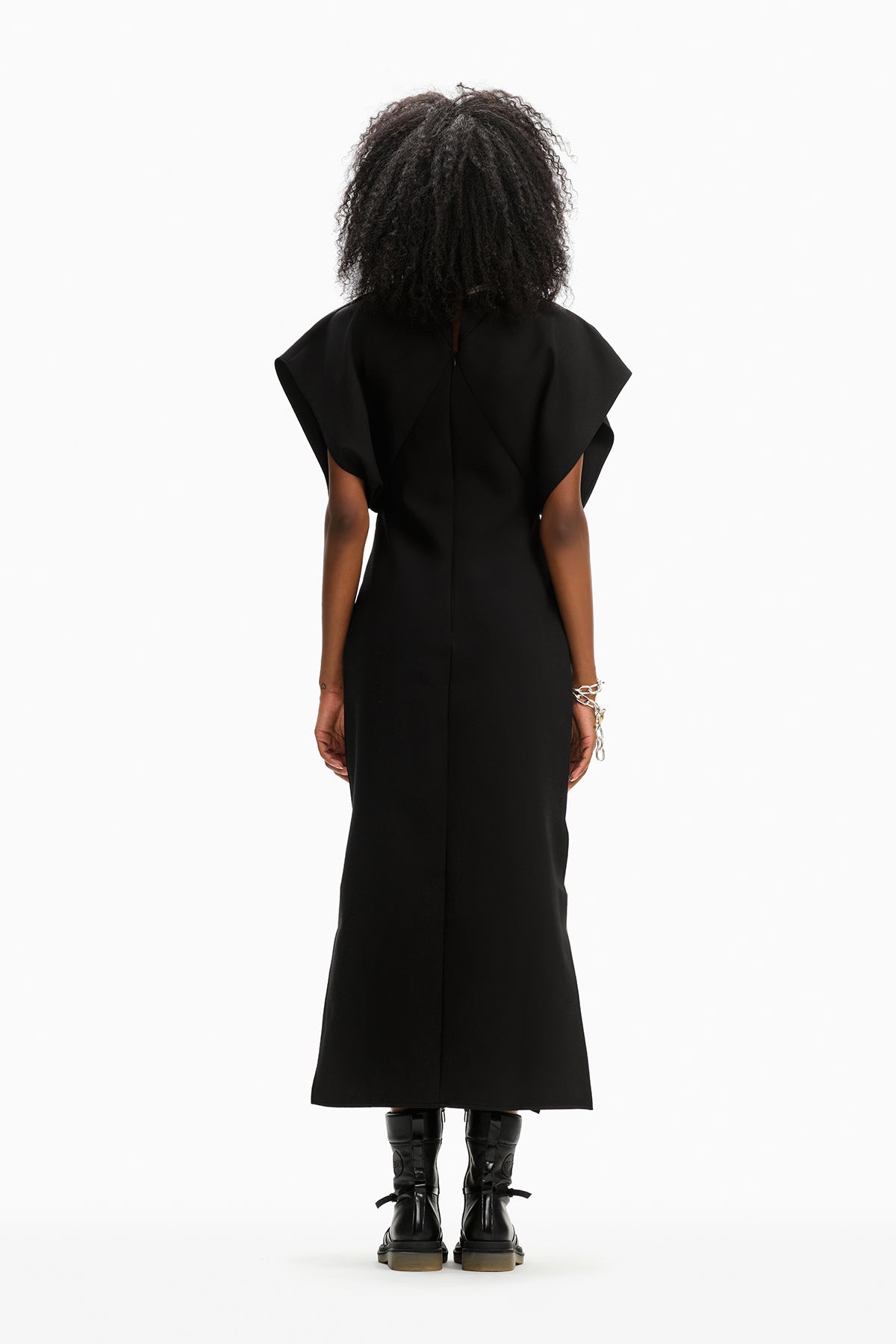 Siyah  Elbise 10351