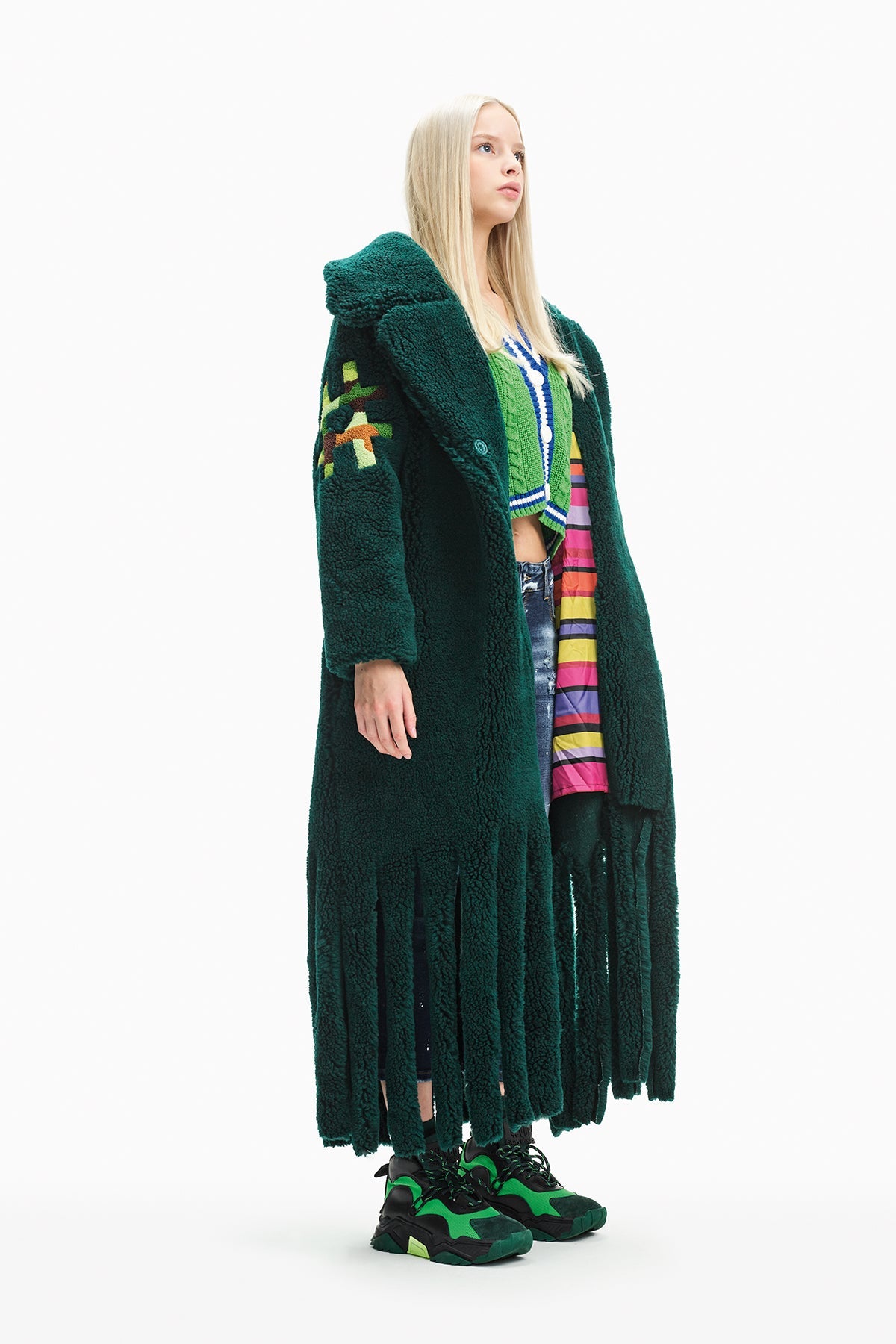 Koyu Yesil  Kaban 10414