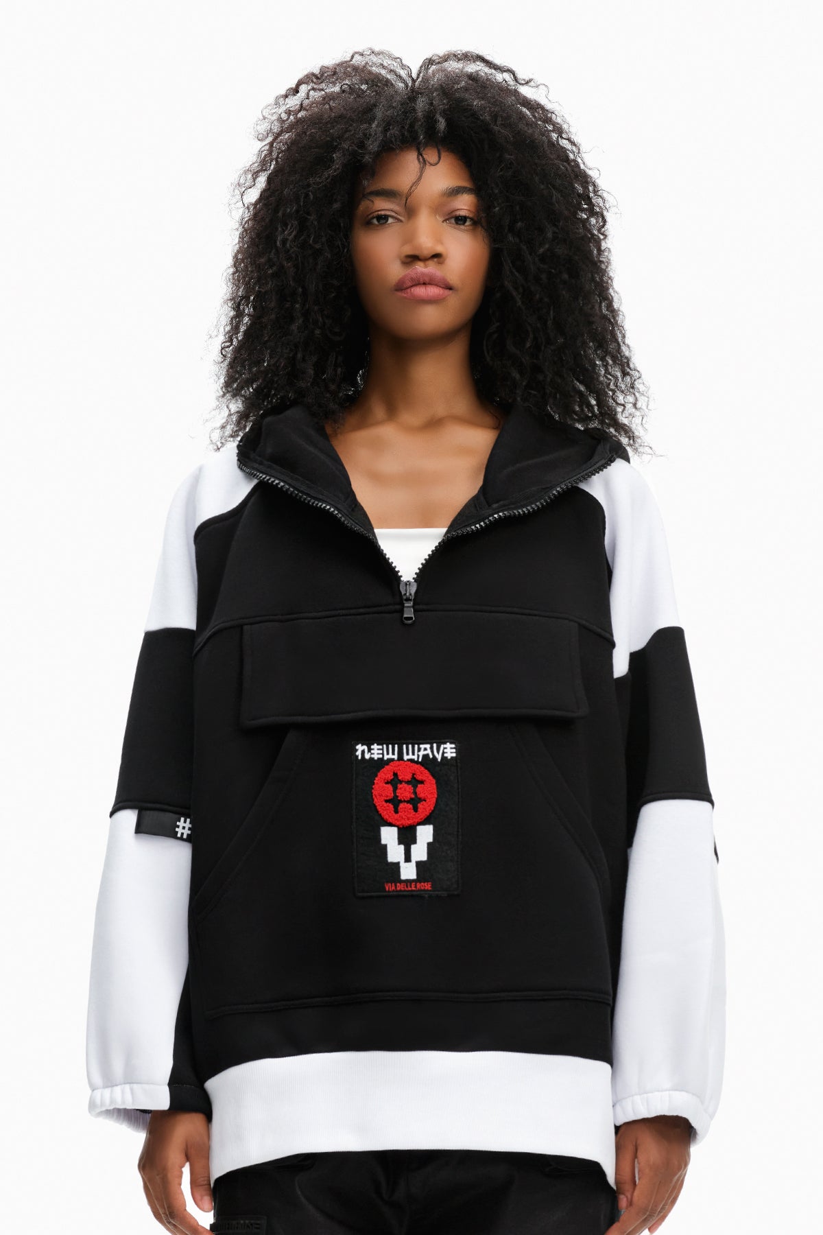 Siyah Beyaz  Sweatshirt 10427