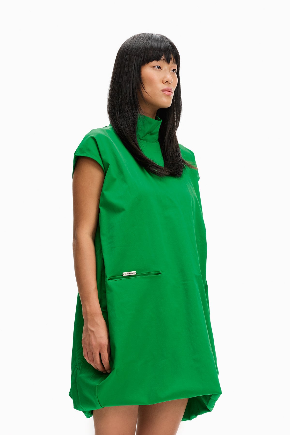 Yesil  Elbise 10438