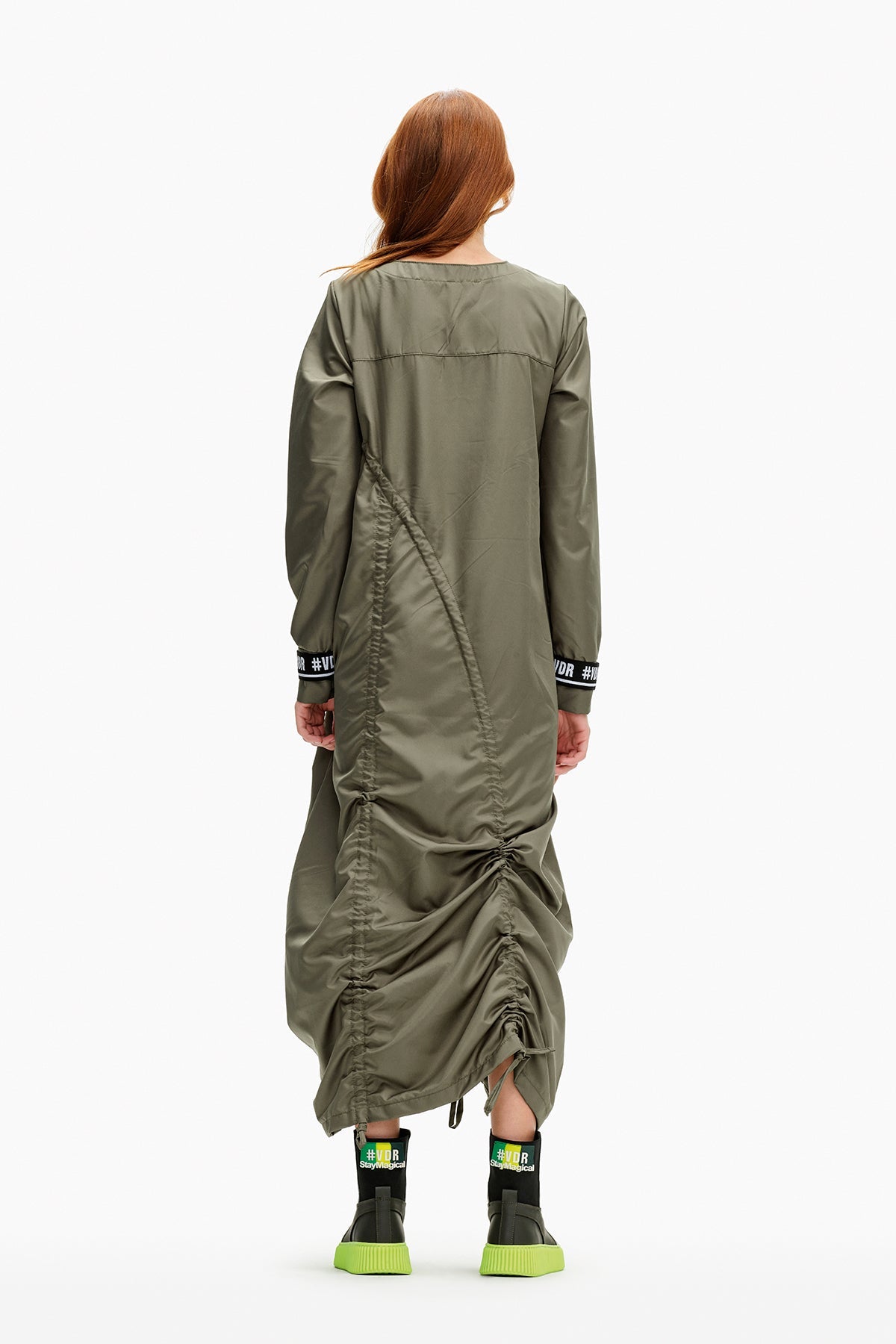Yesil  Elbise 10440