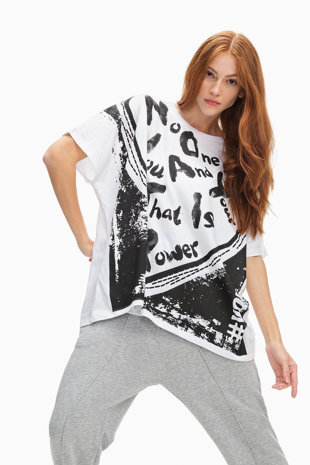 Beyaz  T-shirt 10447