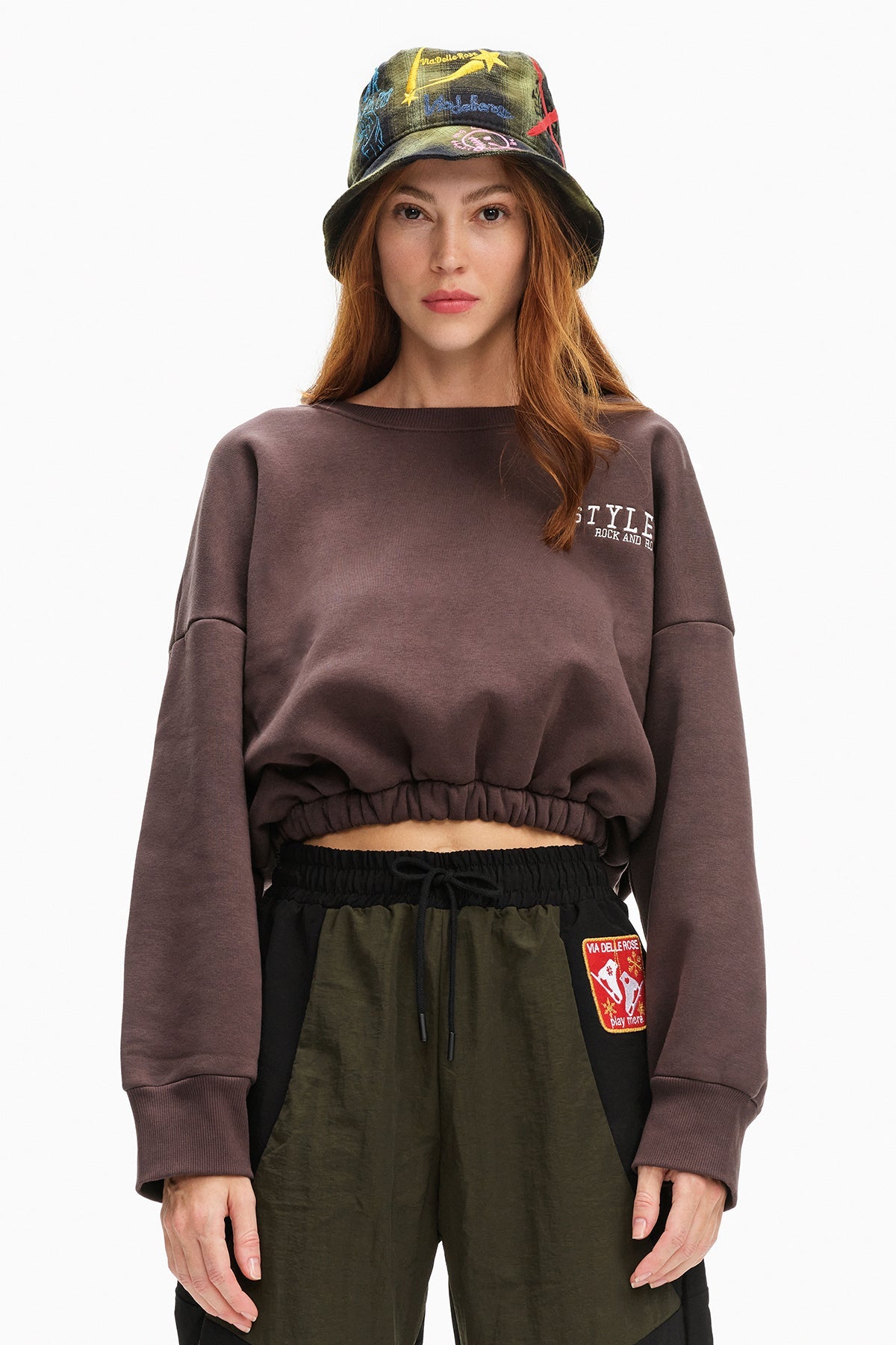 Kahverengi  Sweatshirt 10456