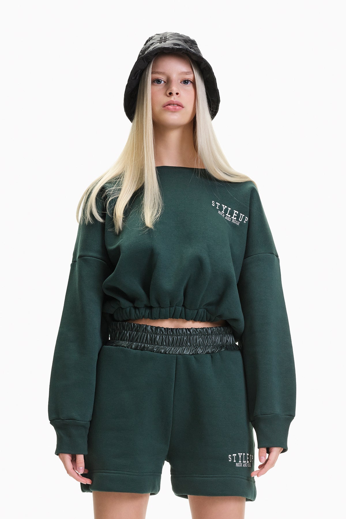 Koyu Yesil  Sweatshirt 10456