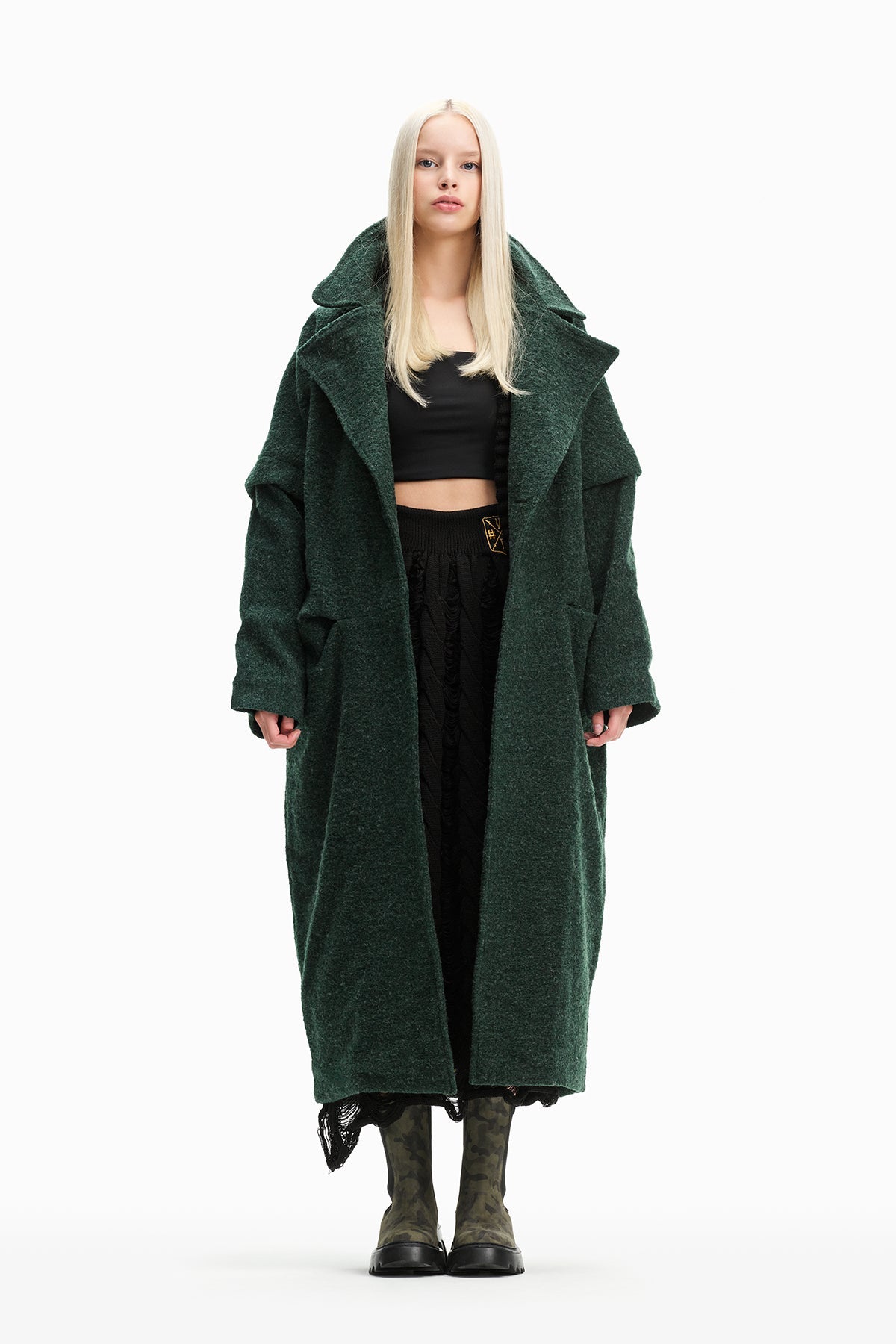 Koyu Yesil  Ceket 10471