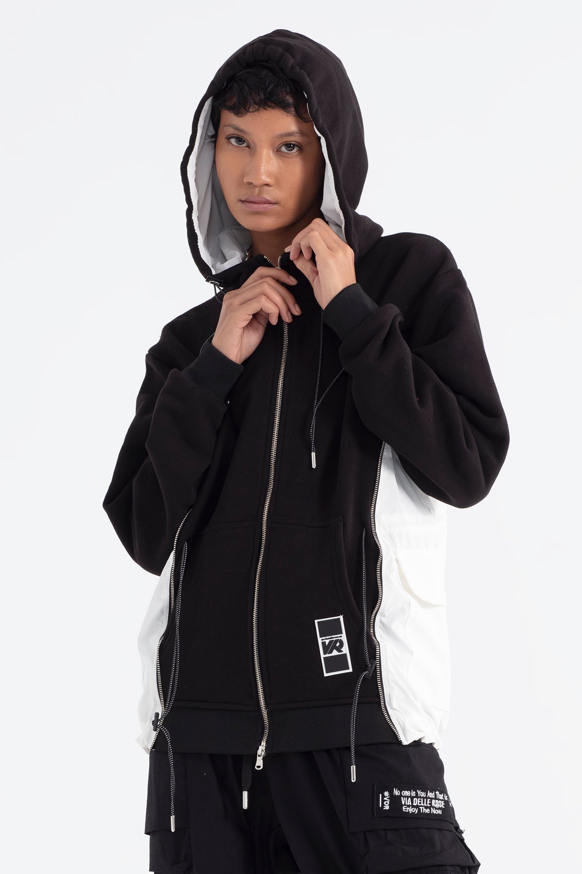 Siyah Beyaz  Sweatshirt 12041