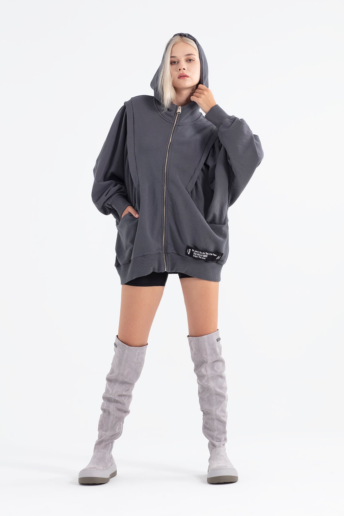 Antrasit  Sweatshirt 12044