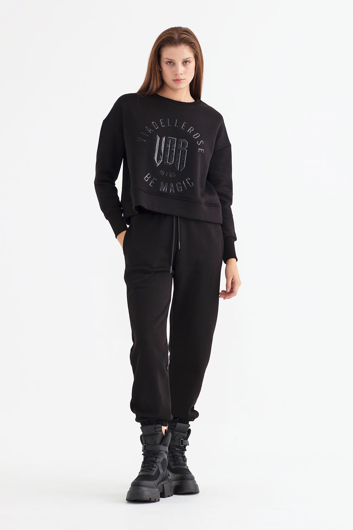 Siyah  Sweatshirt 12050