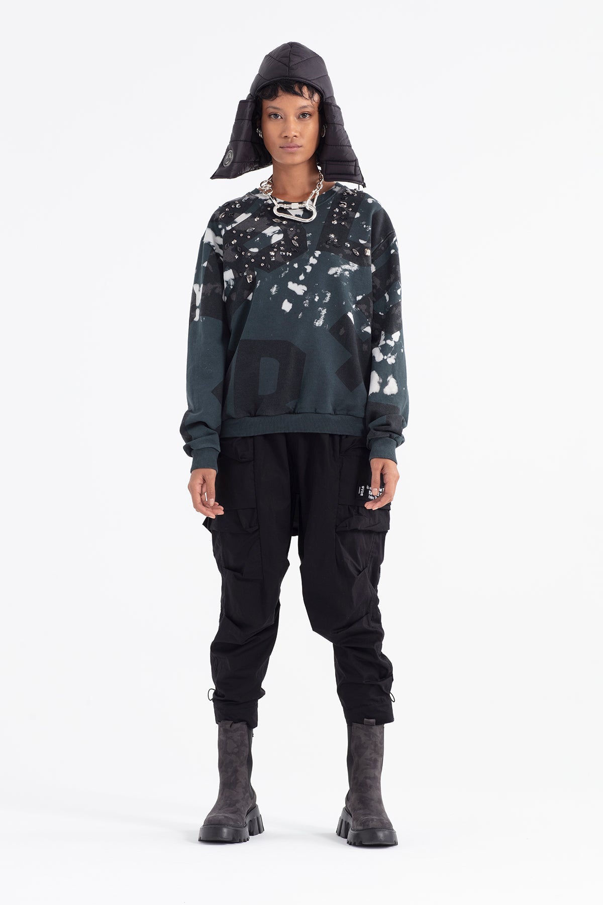 Antrasit  Sweatshirt 12053