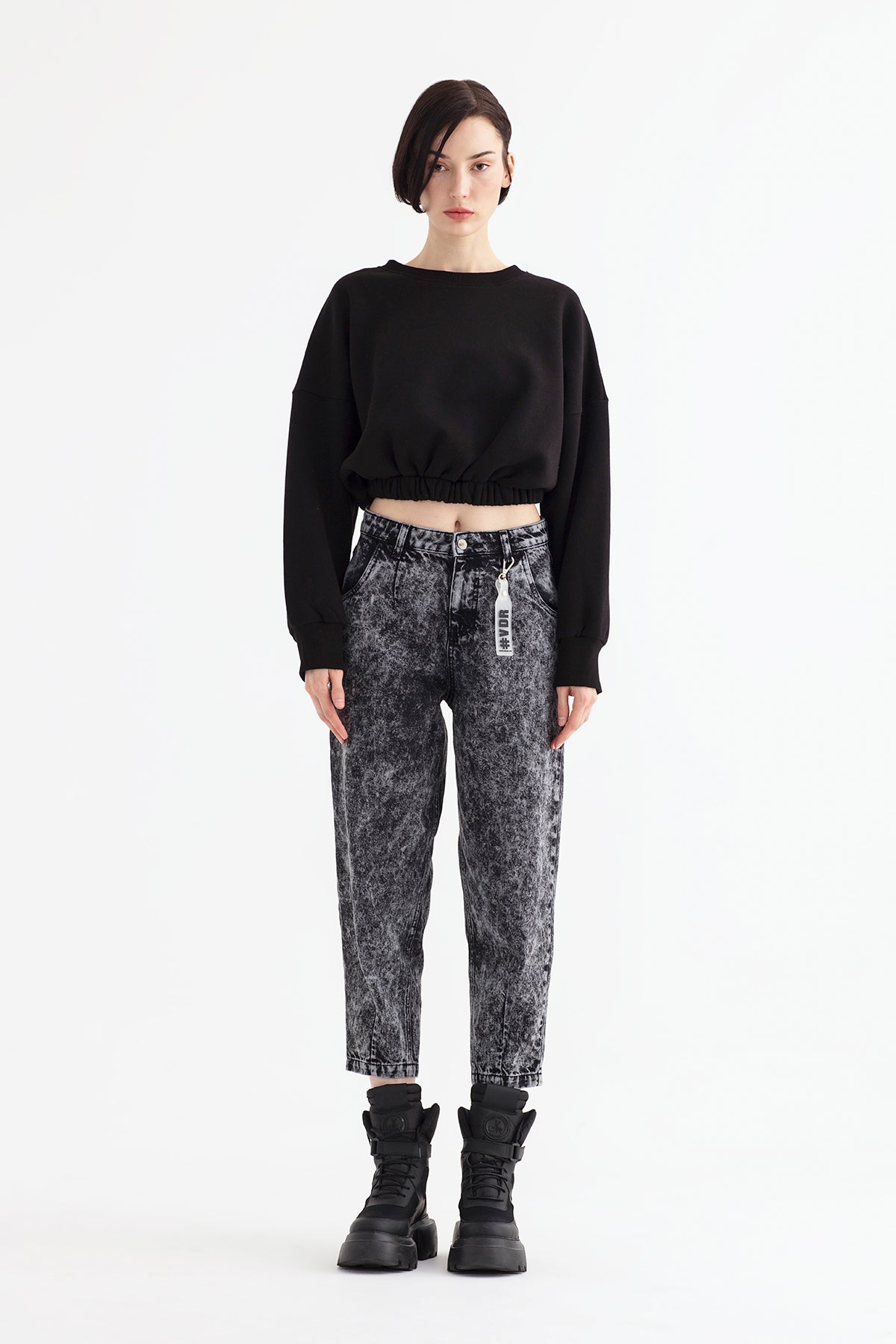 Siyah  Sweatshirt 12064