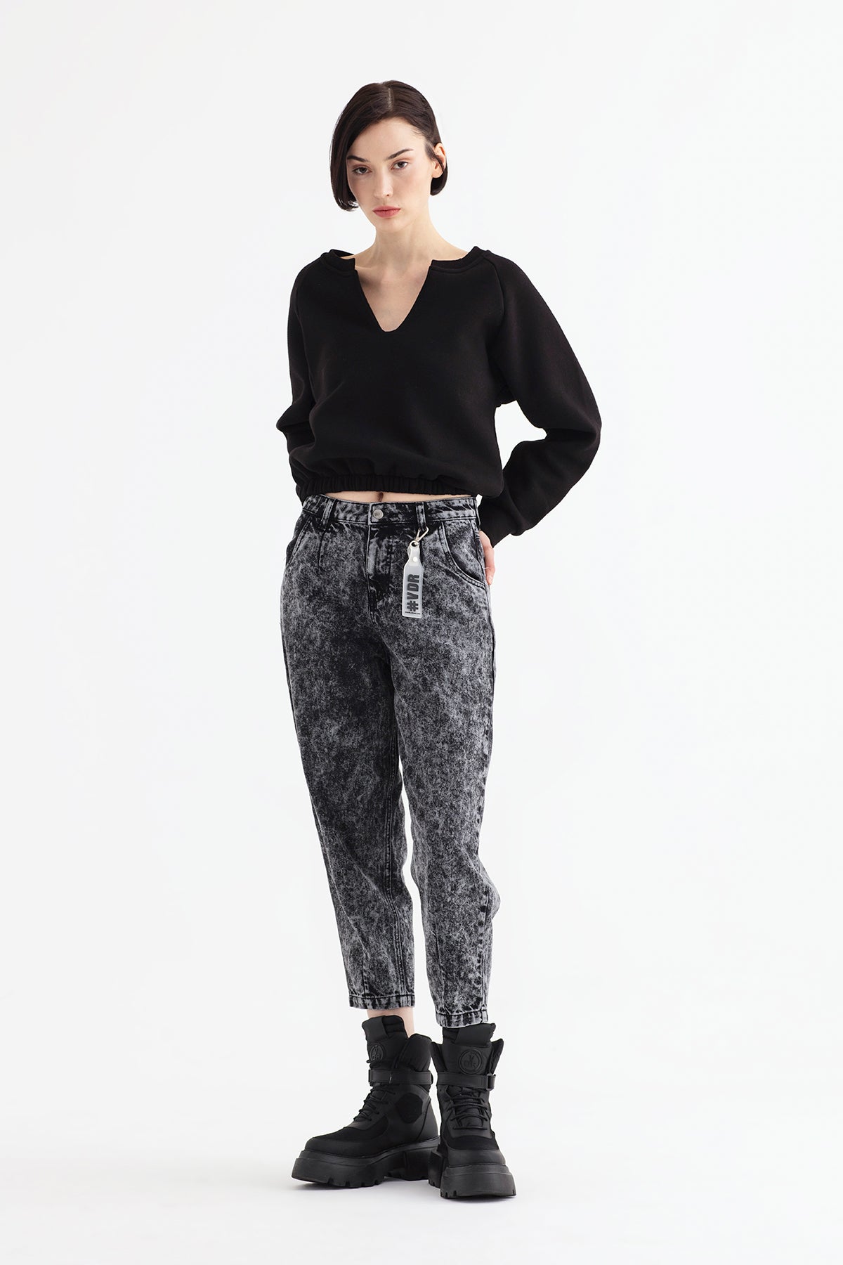 Siyah  Sweatshirt 12067