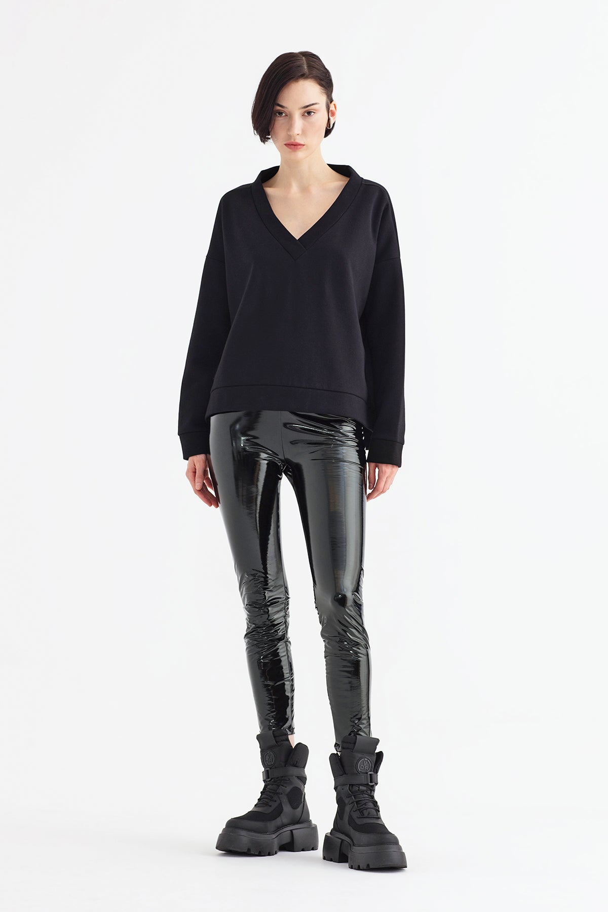 Siyah  Sweatshirt 12074