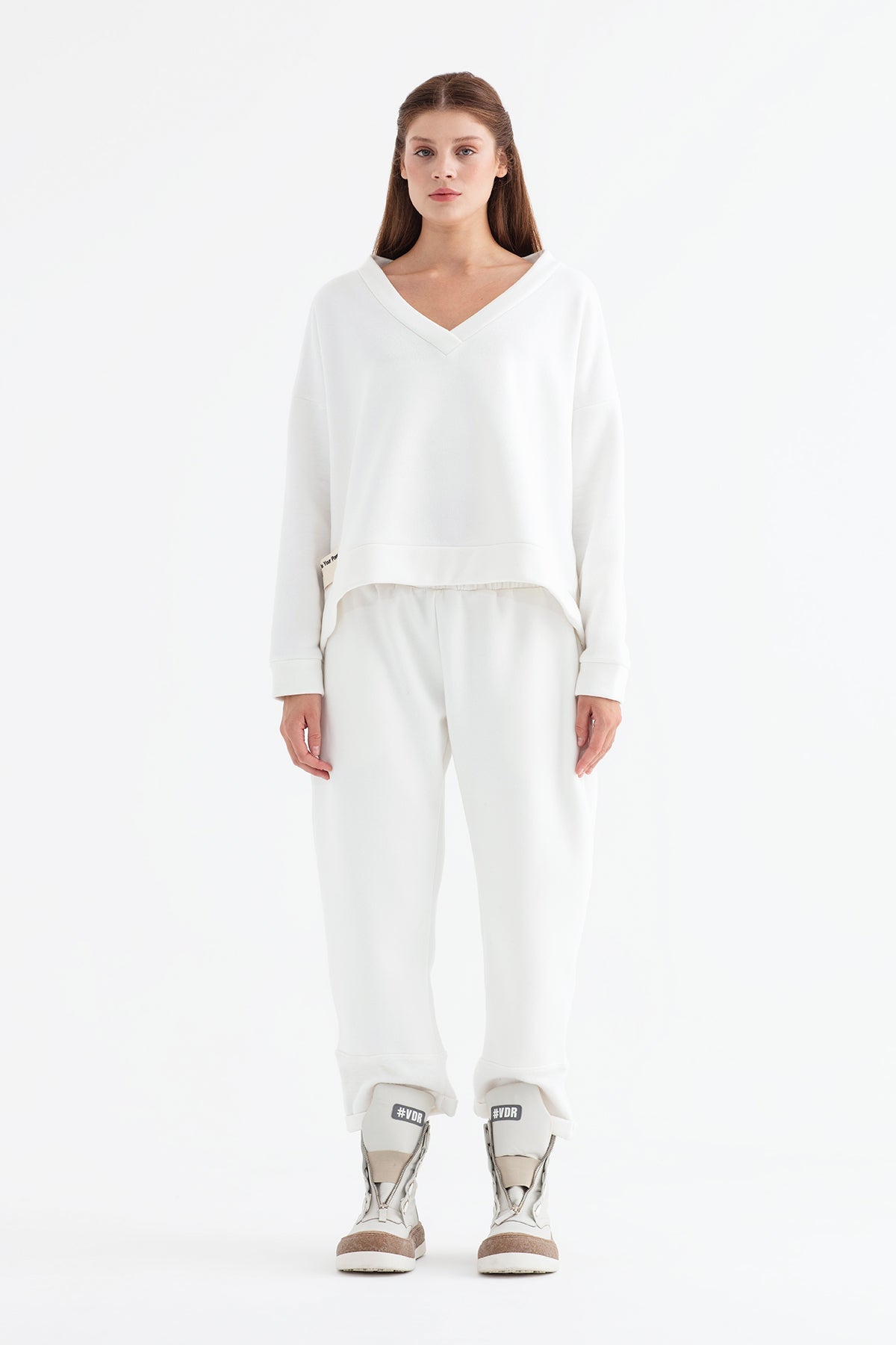 Ekru  Sweatshirt 12074