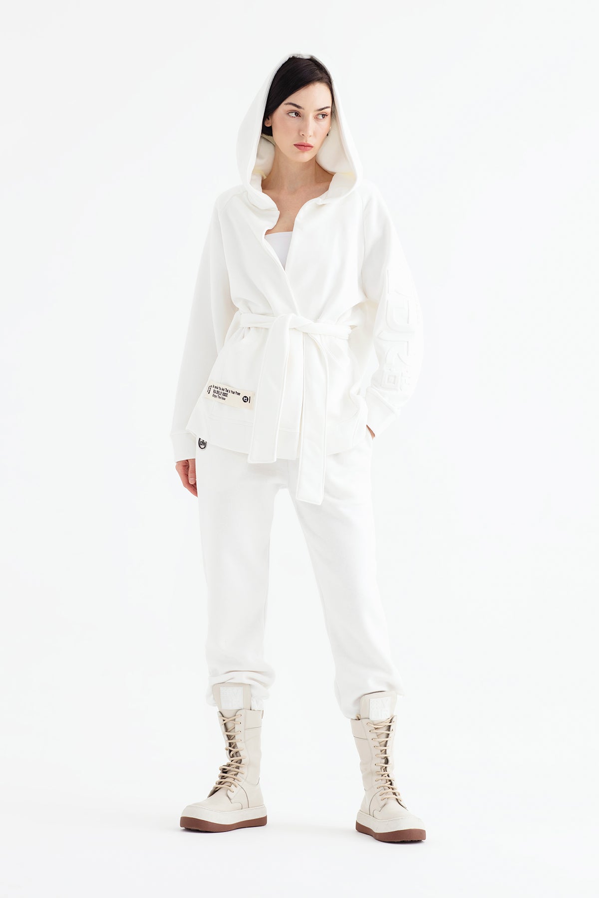 Ekru  Sweatshirt 12076