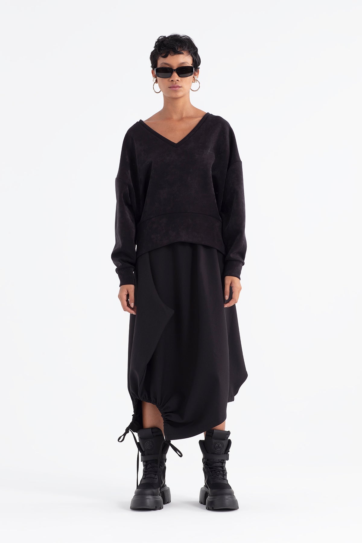 Siyah  Sweatshirt 12152