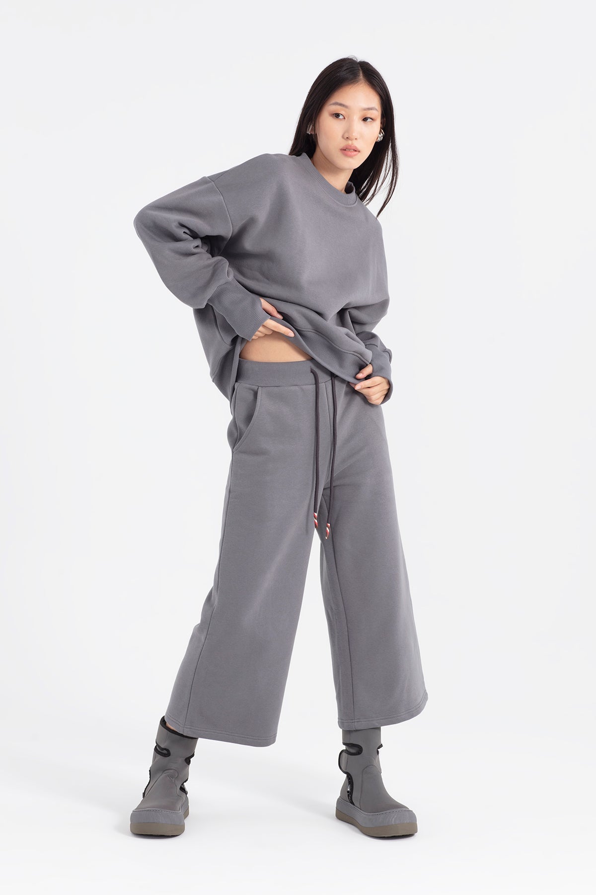 Antrasit  Sweatshirt 12175
