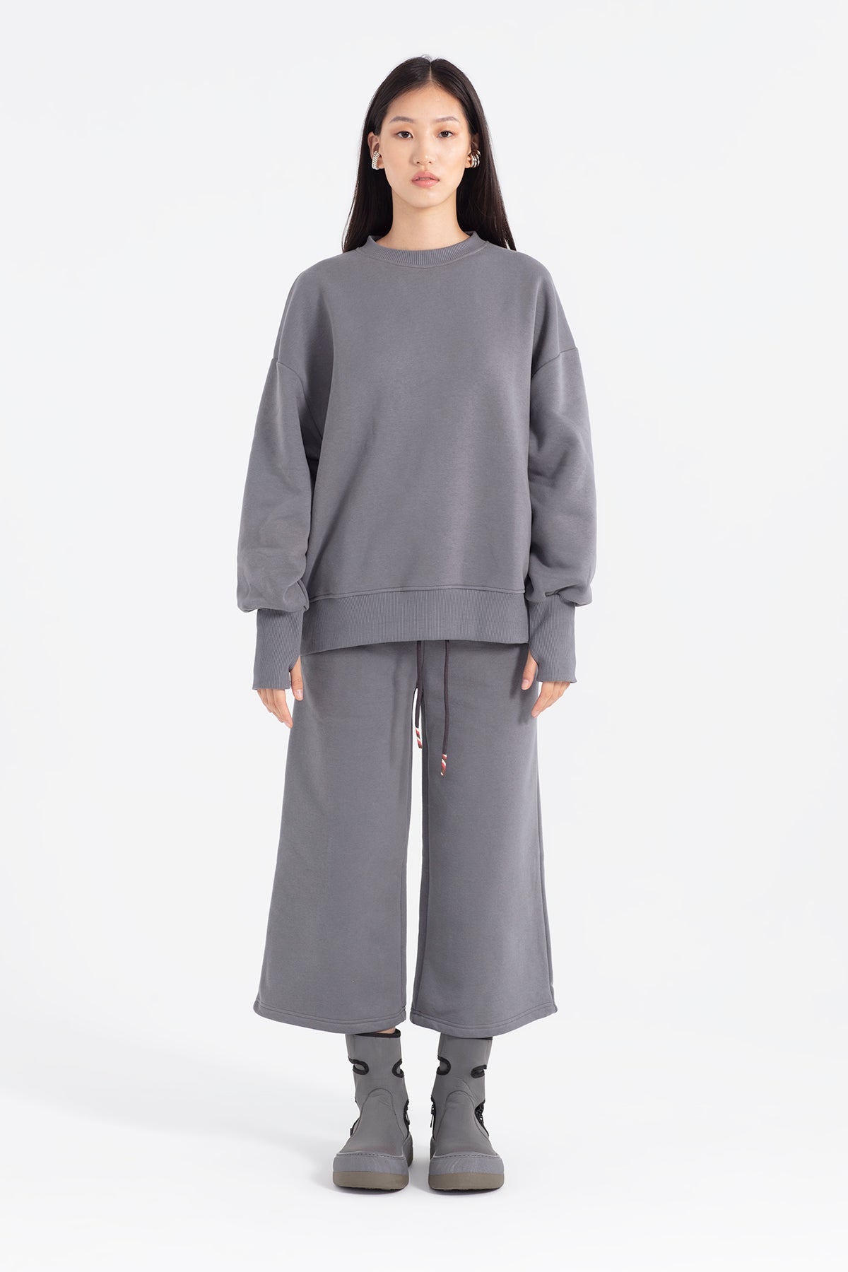 Antrasit  Sweatshirt 12175