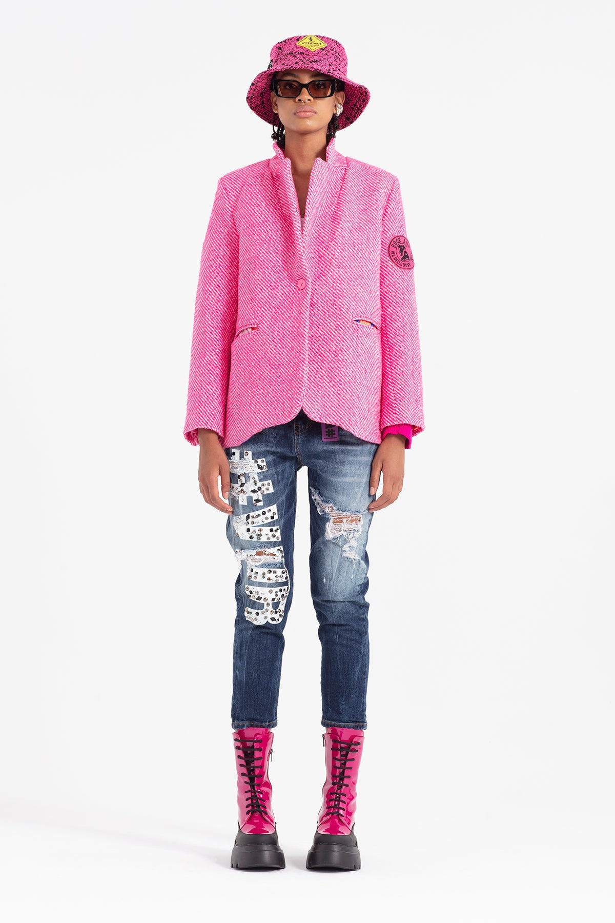 Pembe  Ceket 12230