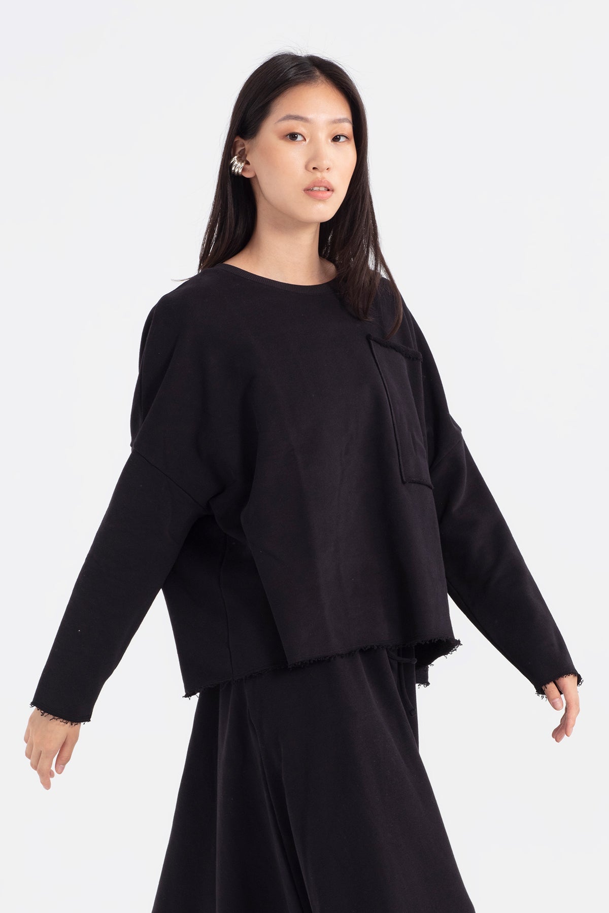 Siyah  Sweatshirt 12247