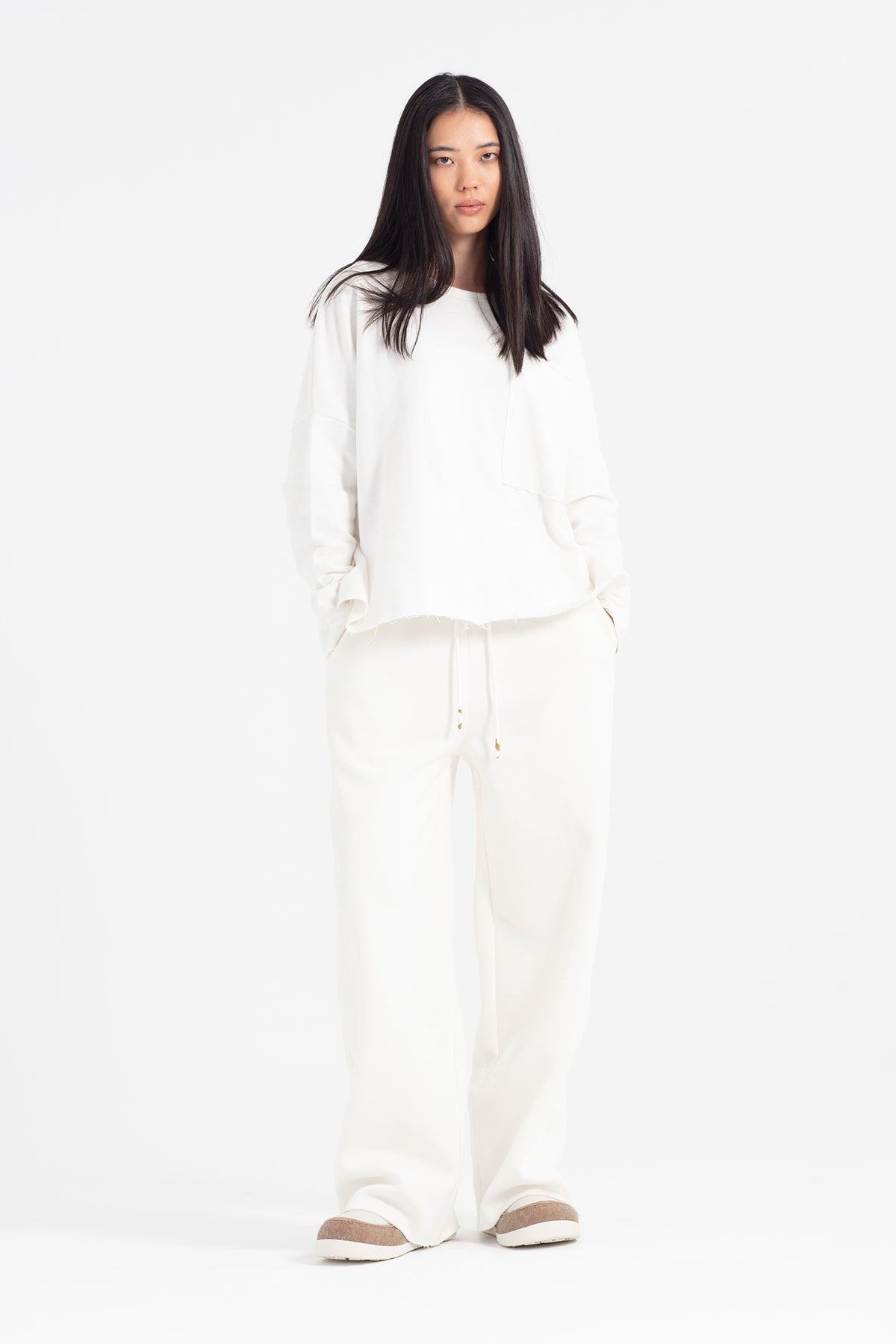 Ekru  Sweatshirt 12247