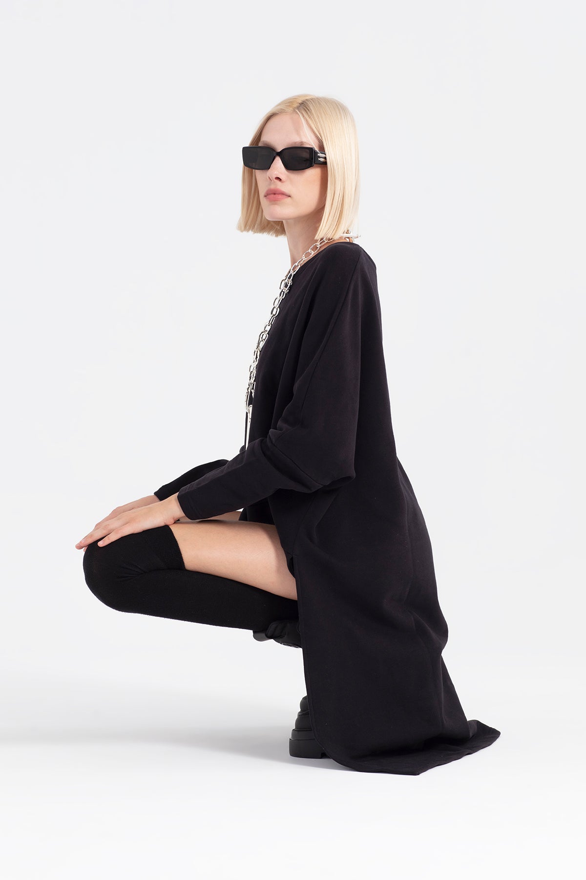 Siyah  Sweatshirt 12259