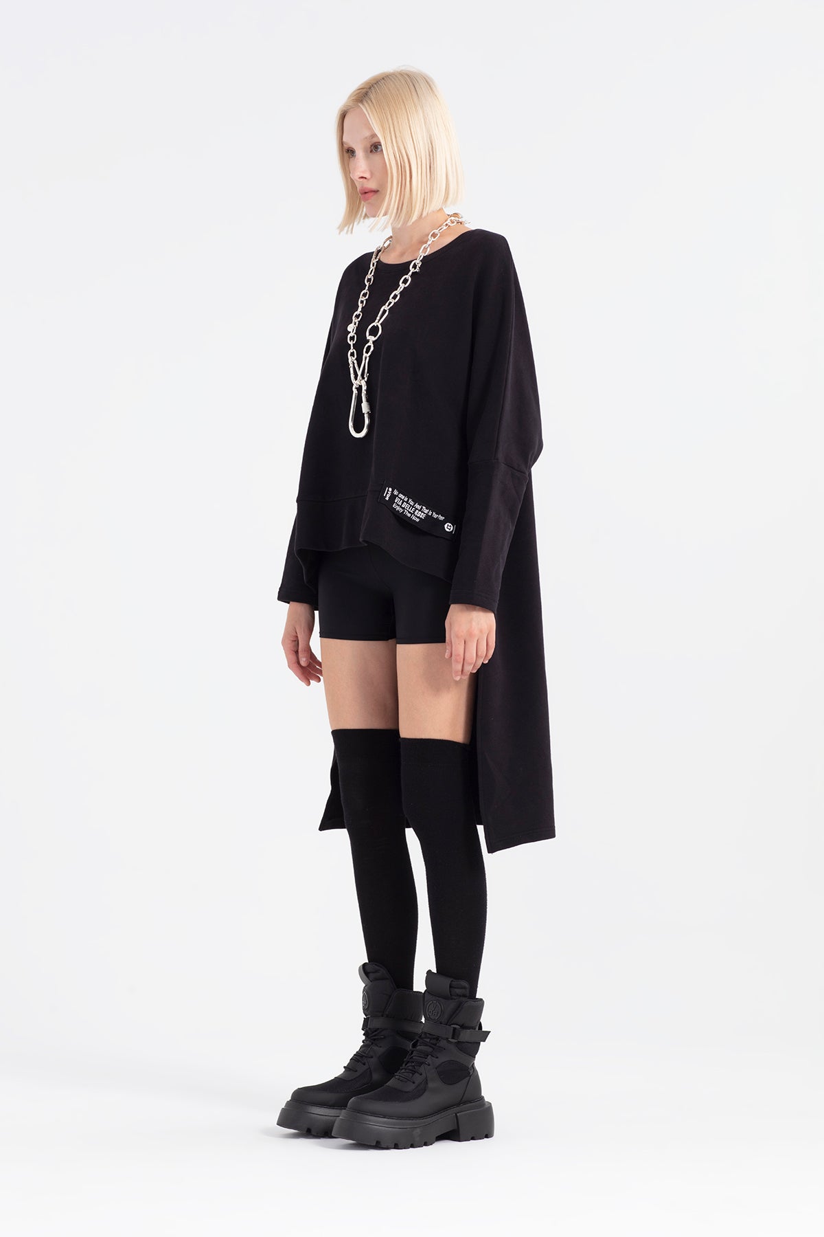 Siyah  Sweatshirt 12259