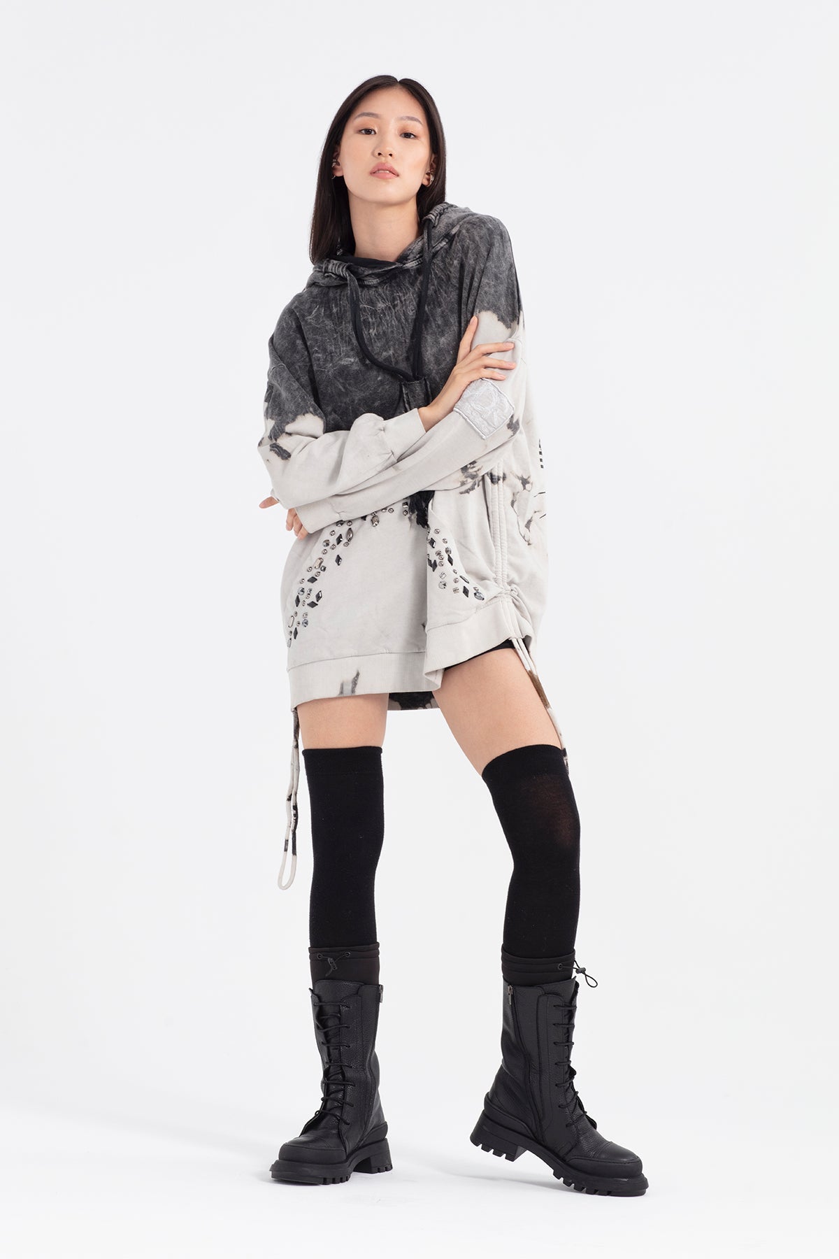 Antrasit Batik  Sweatshirt 12300