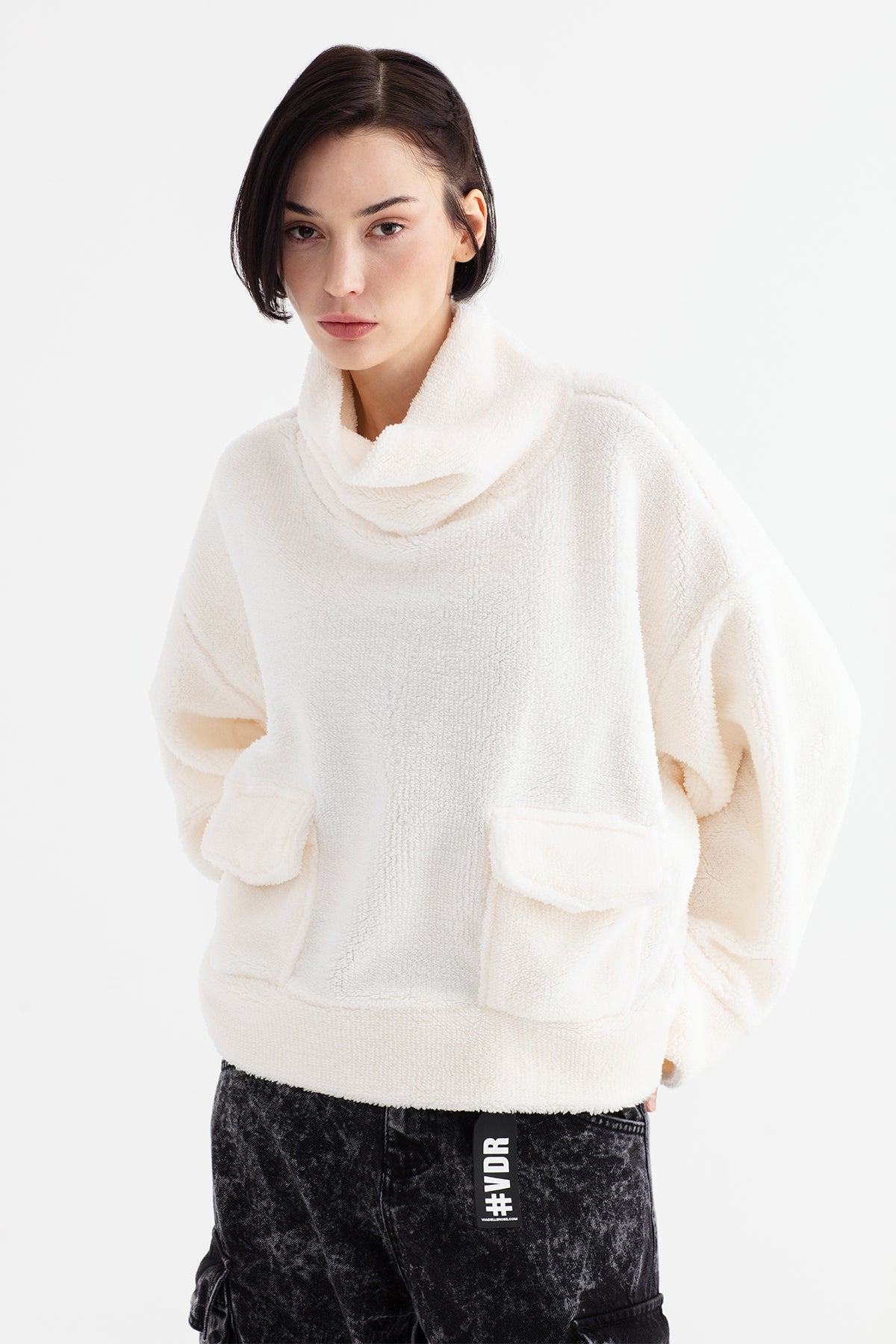 Ekru  Sweatshirt 12326