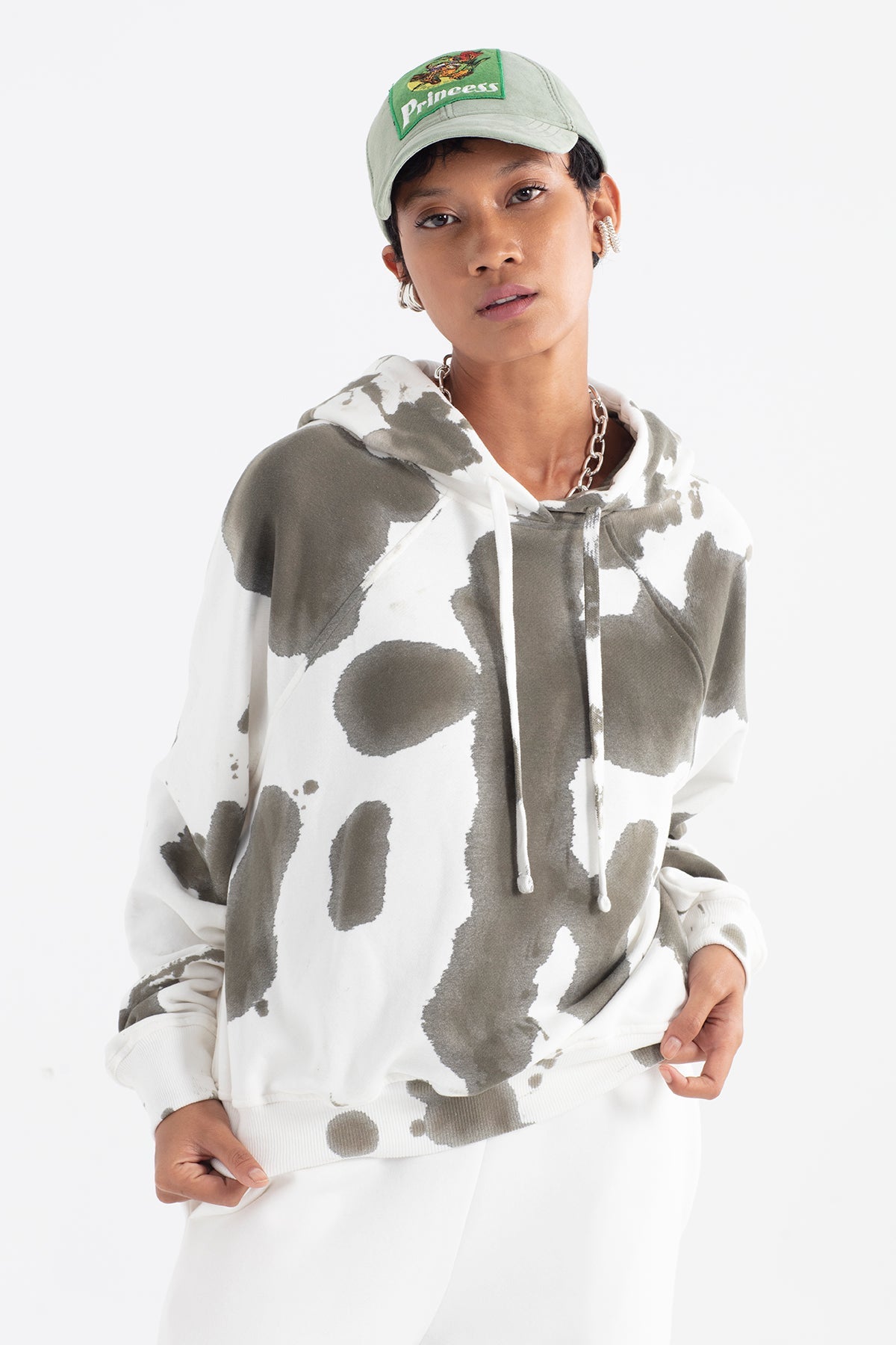 Haki Ekru  Sweatshirt 12368