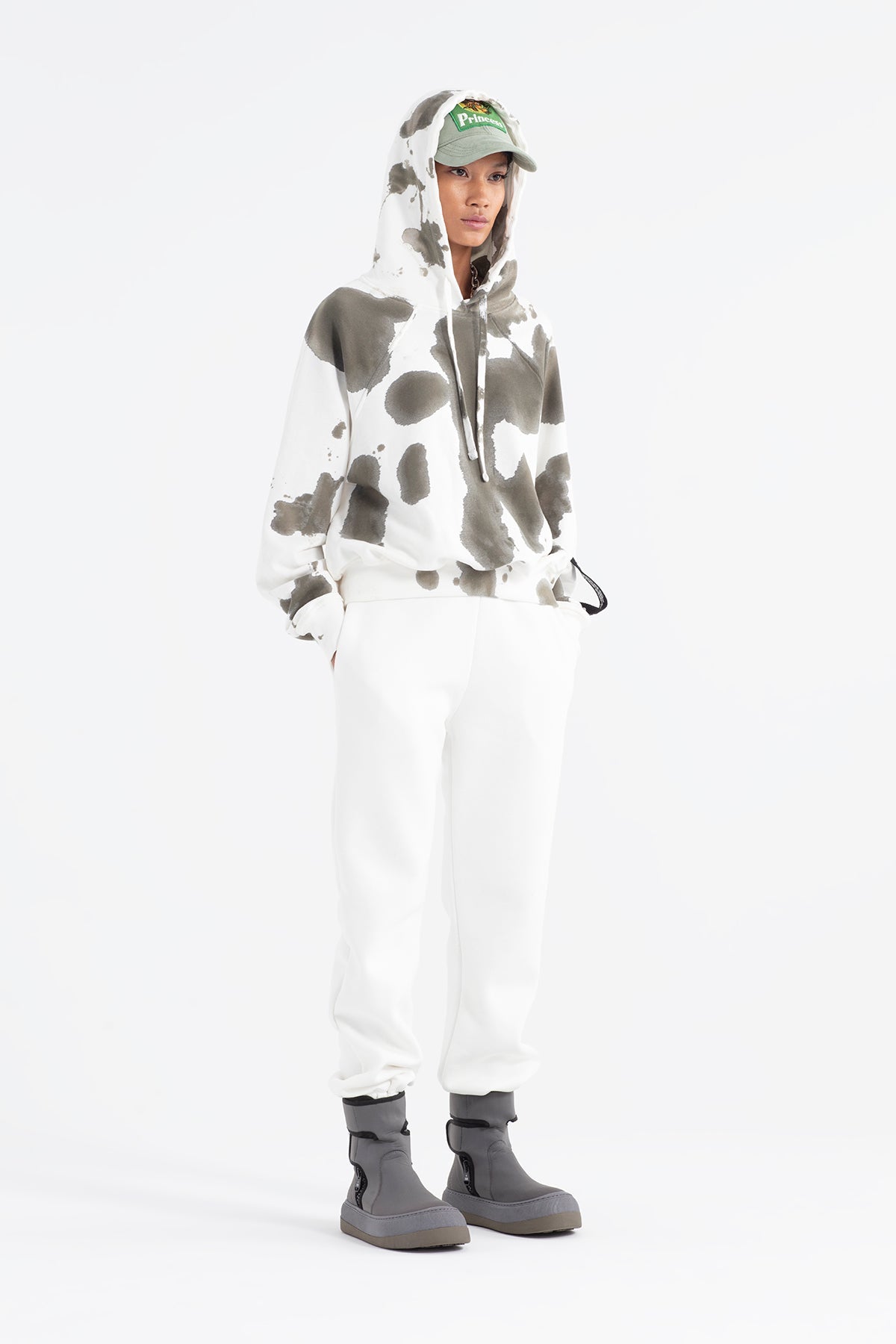 Haki Ekru  Sweatshirt 12368