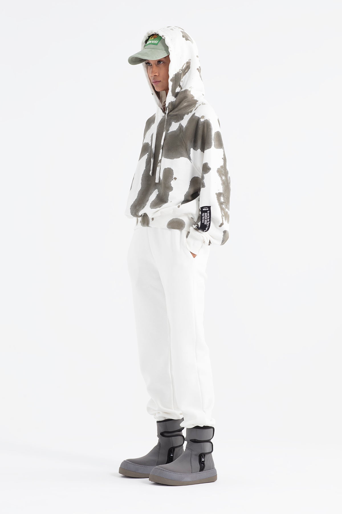 Haki Ekru  Sweatshirt 12368