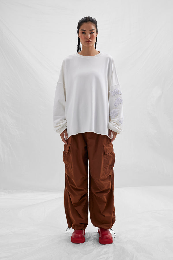 EKRU SWEATSHIRT 14055