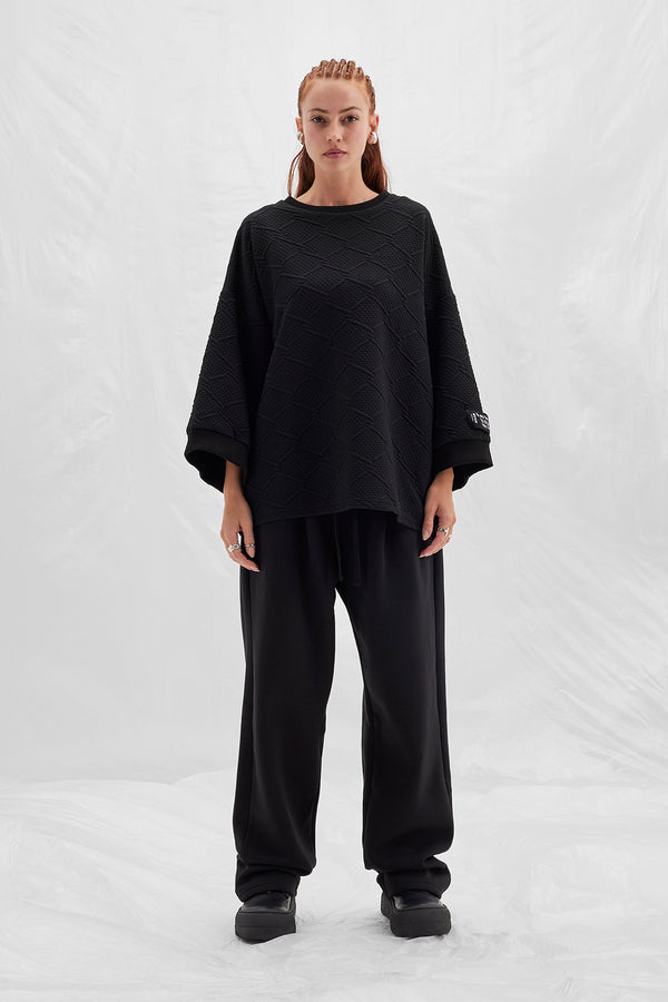 SİYAH SWEATSHIRT 14065