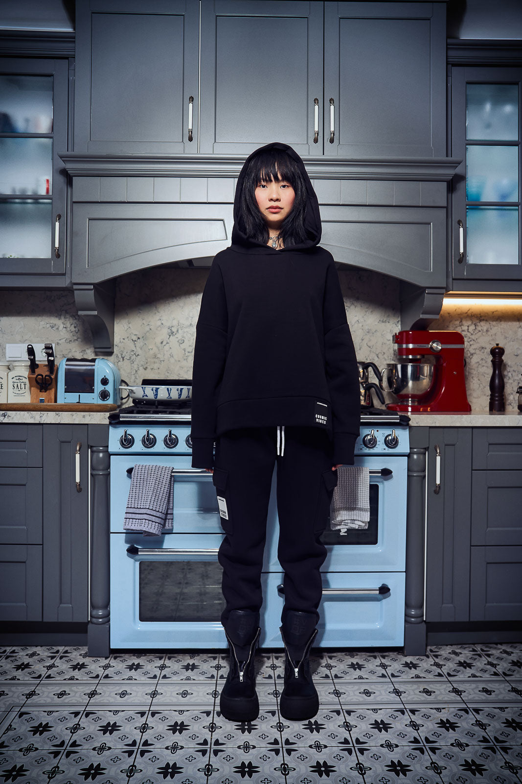 Siyah  Sweatshirt 14086