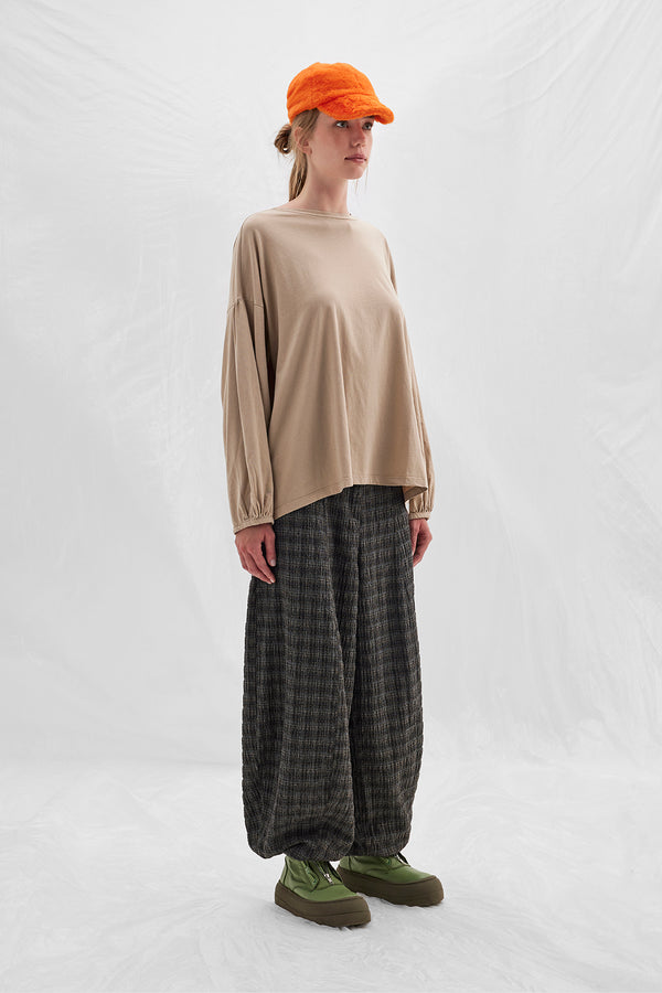 BEJ UZUN T-SHIRT 14095