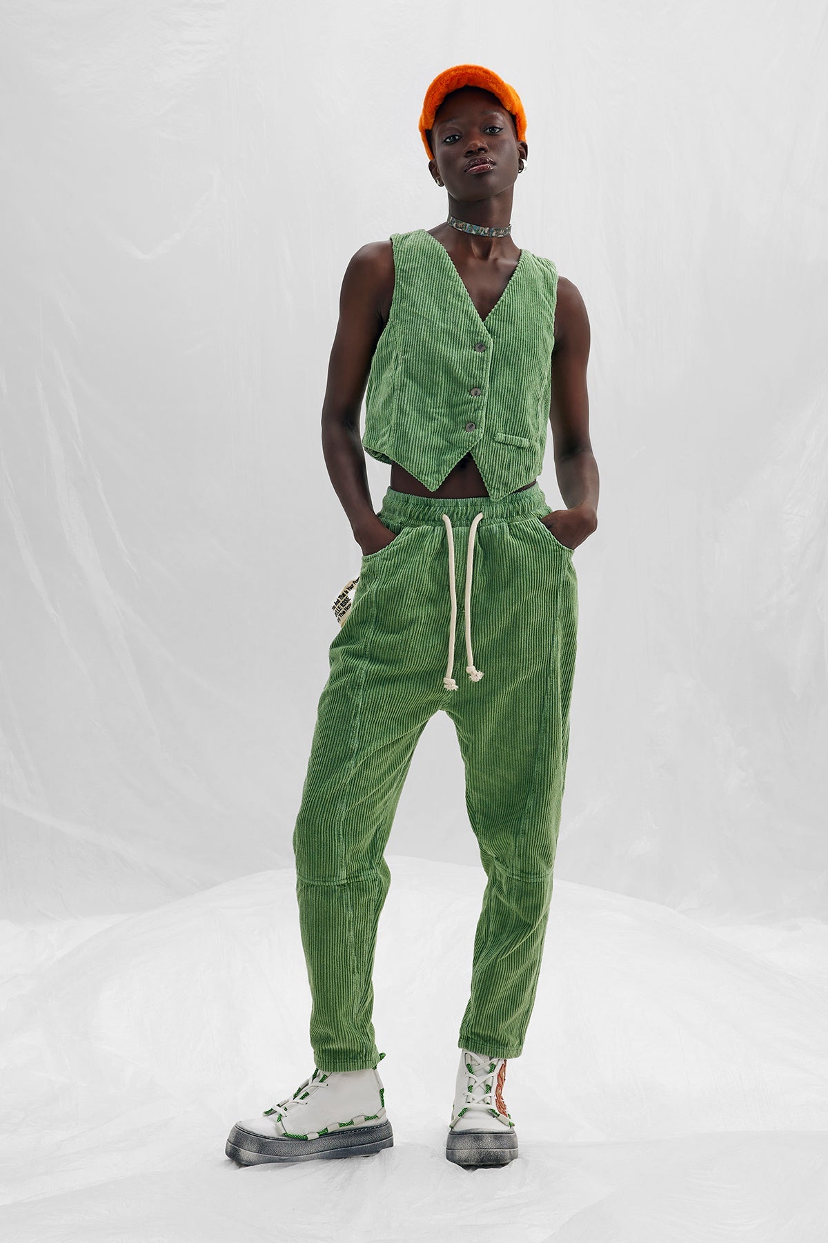 Su Yesili  Pantolon 14126