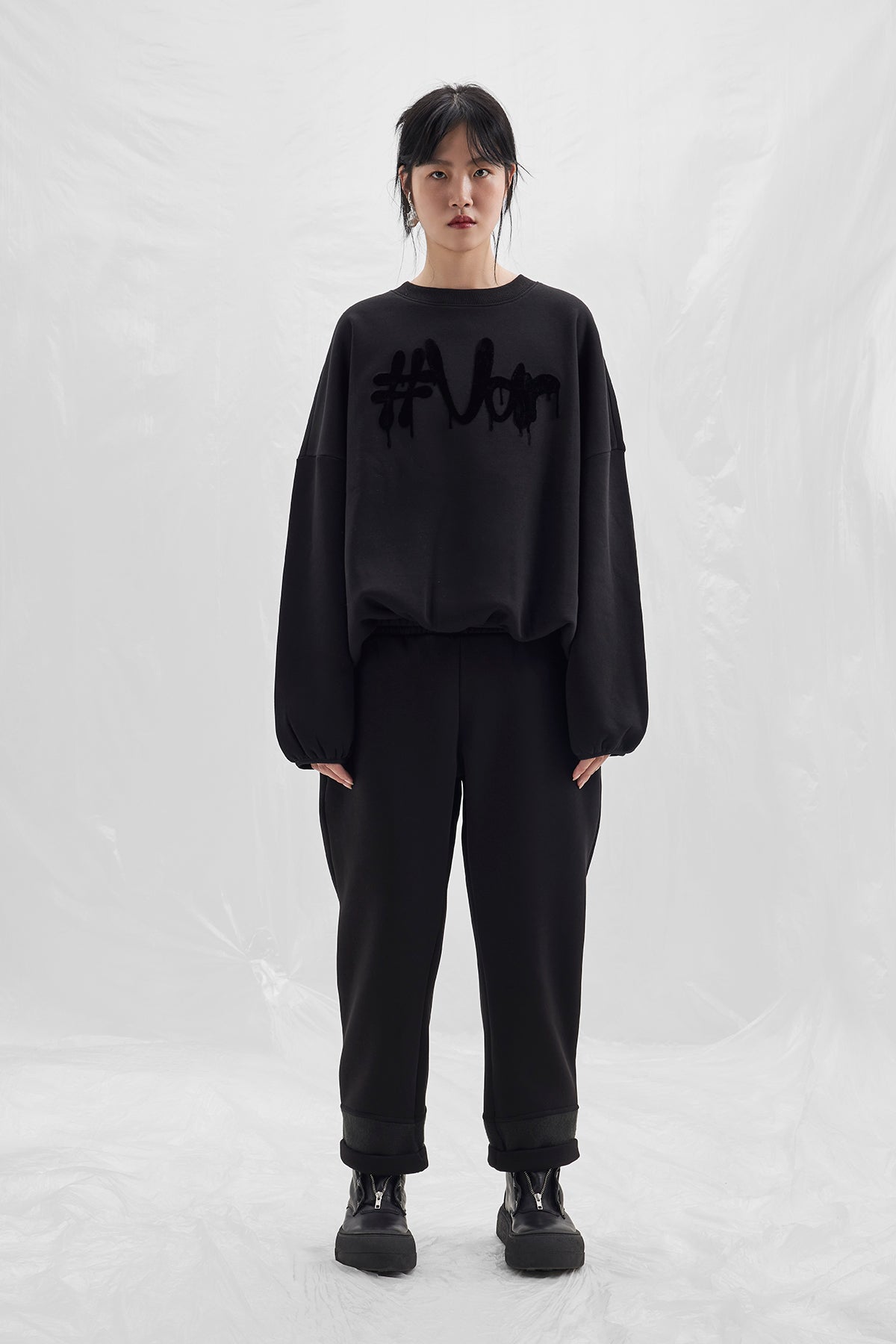 Siyah  Sweatshirt 14232
