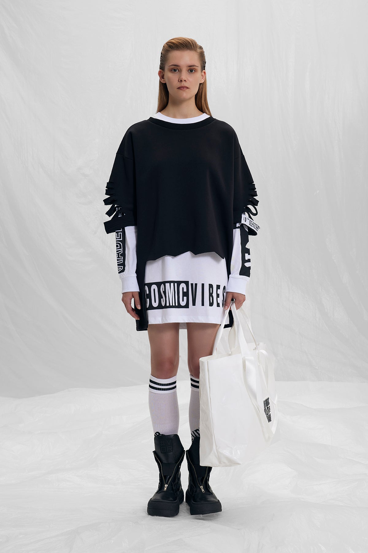 Siyah  Sweatshirt 14396