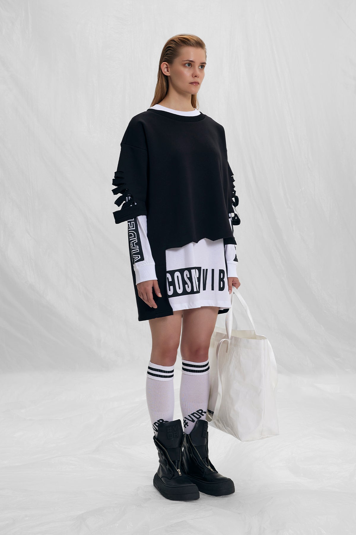 Siyah  Sweatshirt 14396