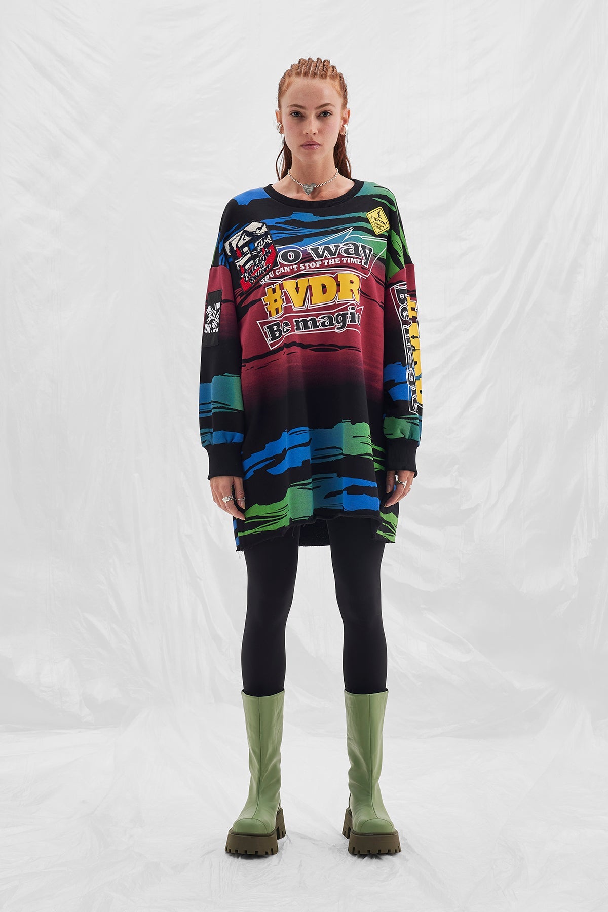 Çok Renkli  Sweatshirt 14419