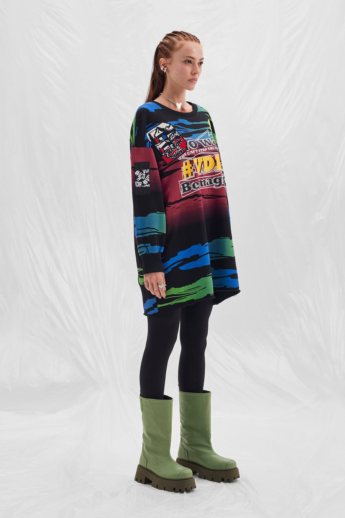 Çok Renkli  Sweatshirt 14419